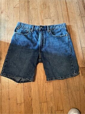 Levi's Men's Dark Blue Denim Jean Shorts
